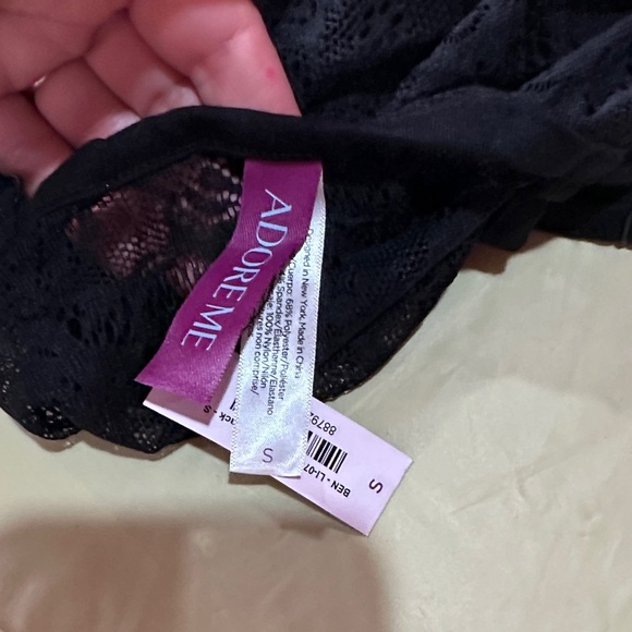 Adore Me Black Lace Chemise - Picture 5 of 5